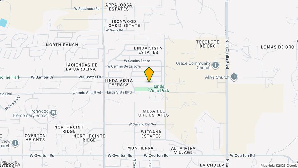 2601 W Camino del Medrano Mapa y Detalles de la Ubicación