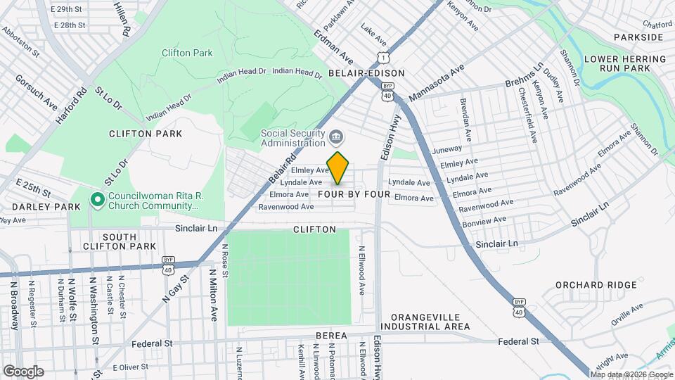 3408 Elmora Ave Map and Location Details