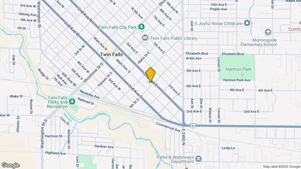 125 Ketchum St E Map and Location Details