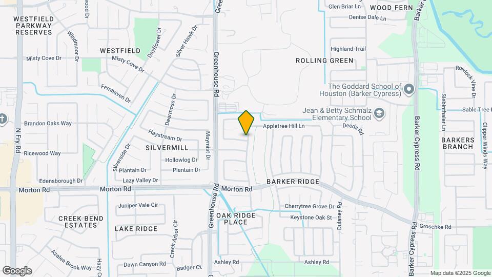 19002 Ridge Trail Ln Map and Location Details