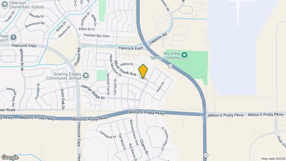 4990 Hawk Meadow Dr Map and Location Details
