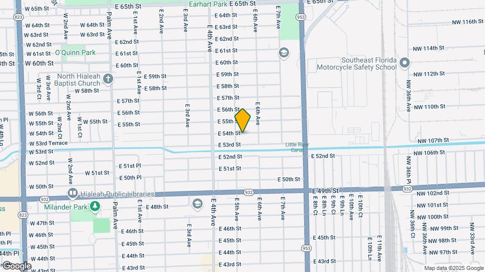 526 E 54th St Map and Location Details