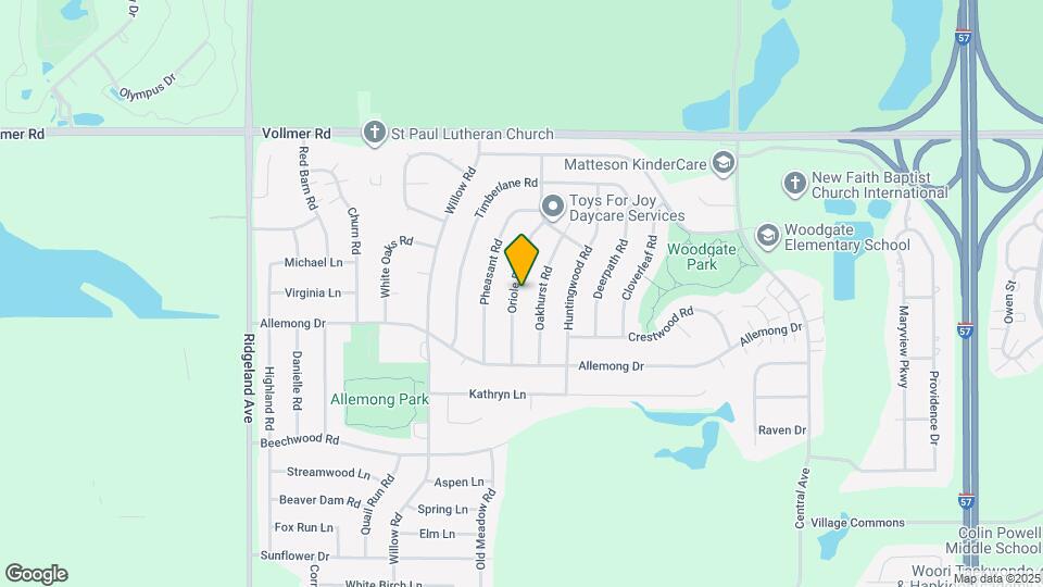 135 Oriole Rd Mapa y Detalles de la Ubicación