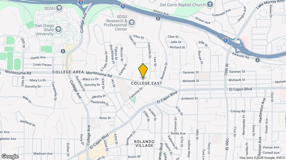5006 La Dorna St Map and Location Details