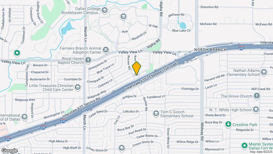 12904 Rosser Rd Map and Location Details