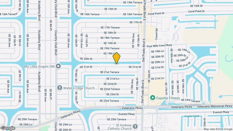 1329 SE 21st St Map and Location Details