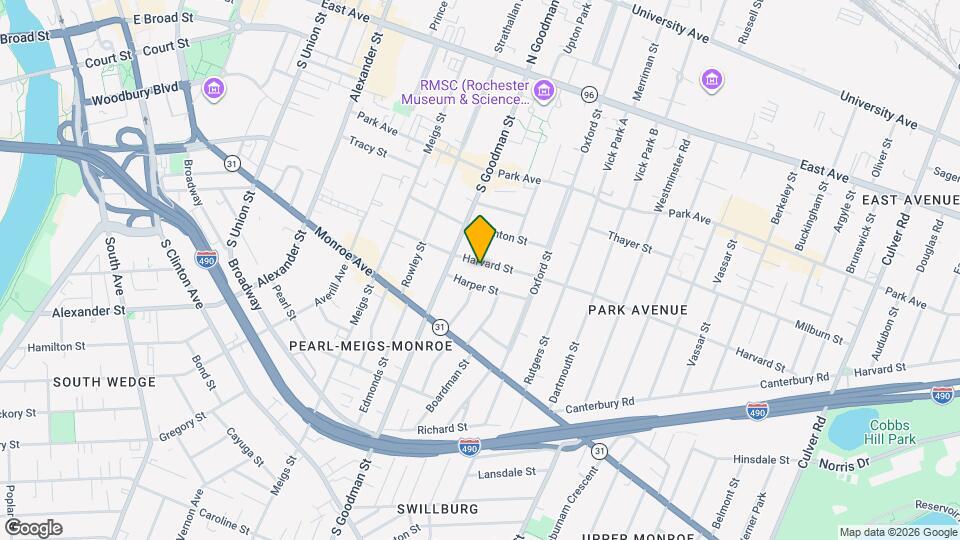 137 Harvard St, Unit Flat #2 Mapa y Detalles de la Ubicación