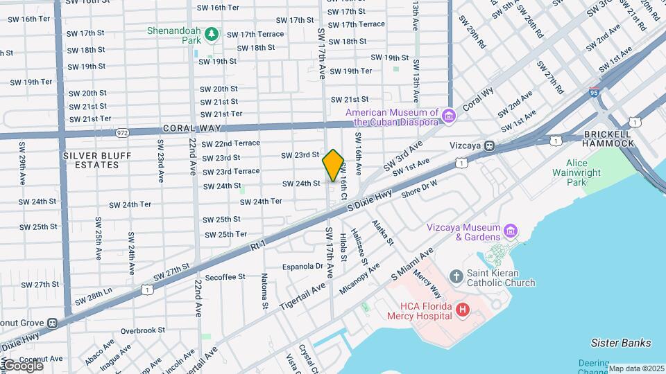 2415 SW 17th Ave Map and Location Details
