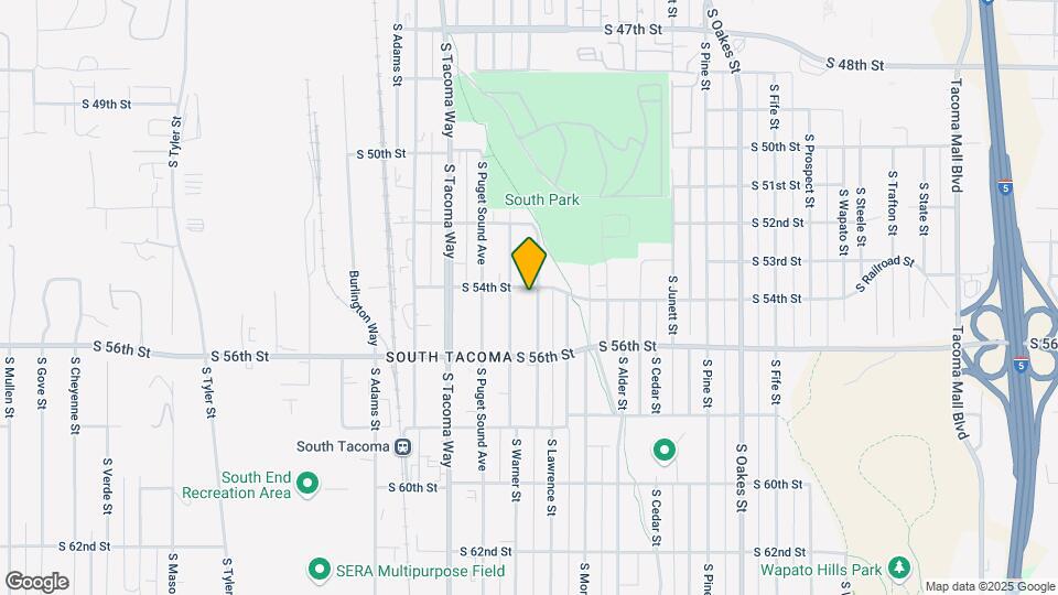 5406 S Birmingham St Map and Location Details