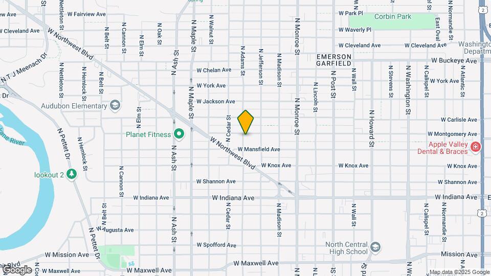 1229 W Montgomery Ave Map and Location Details