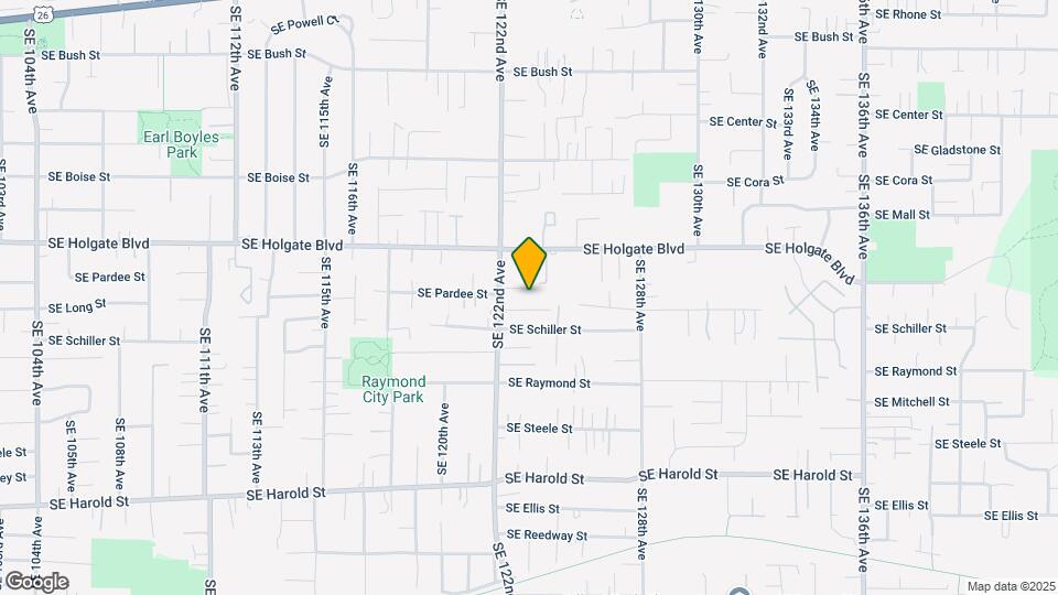 4632 SE 122nd Ave Map and Location Details
