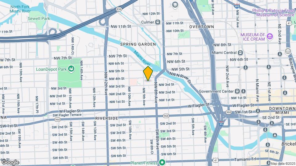 853 NW 3rd St Map and Location Details