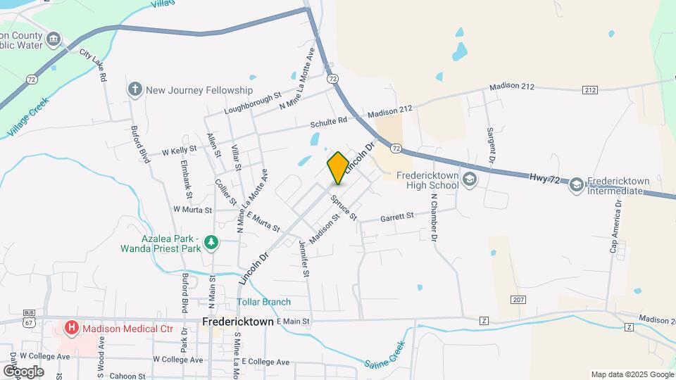 403 Lincoln Dr Map and Location Details