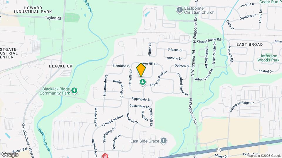 461 Dover Pond Dr Map and Location Details