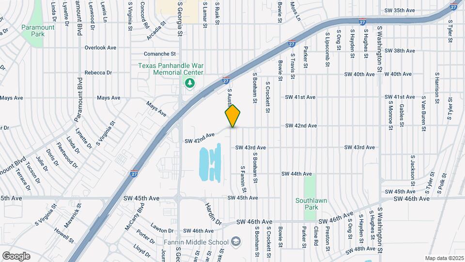 Austin Creek Apartments Map and Location Details
