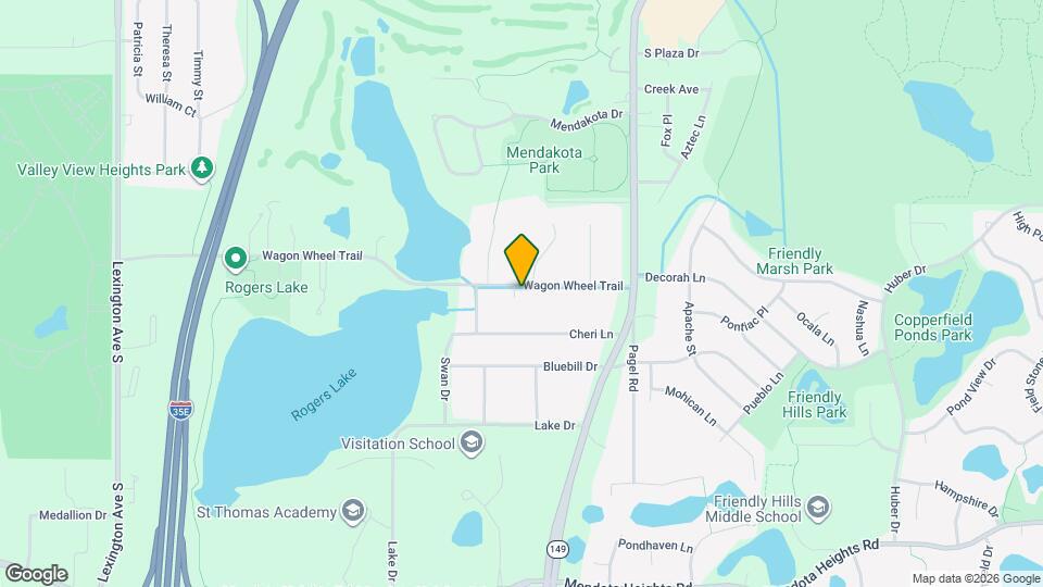 870 Wagon Wheel Trail Mapa y Detalles de la Ubicación