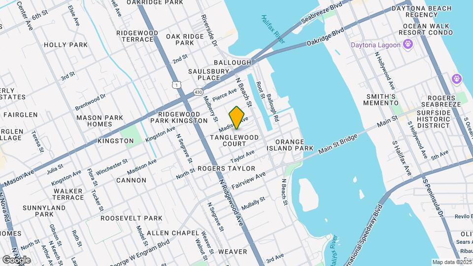 635 Tanglewood St Mapa y Detalles de la Ubicación