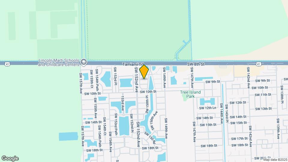 15050 SW 9th Terrace Map and Location Details