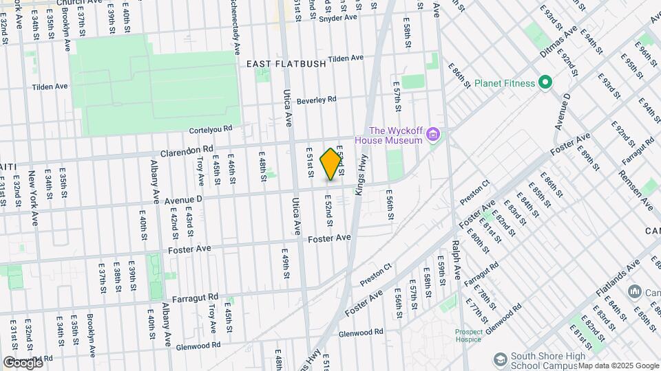 5205 Avenue D Map and Location Details
