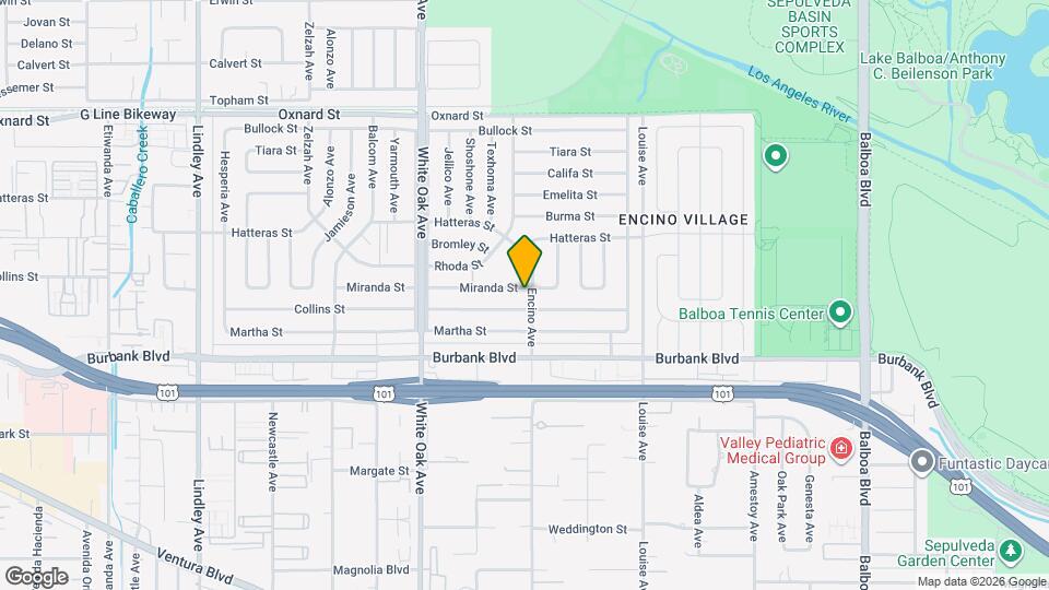 17510 Miranda St Map and Location Details