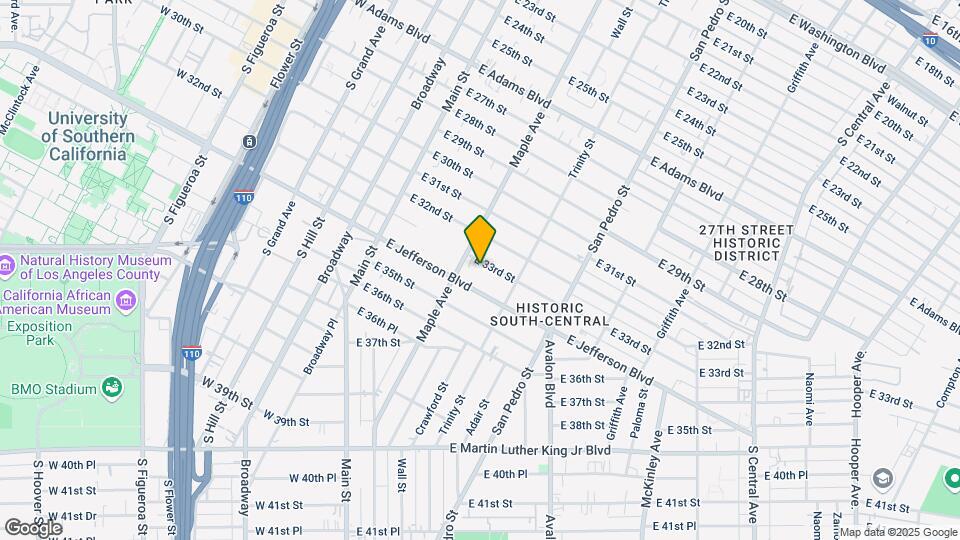 322-324 E 33rd St Map and Location Details