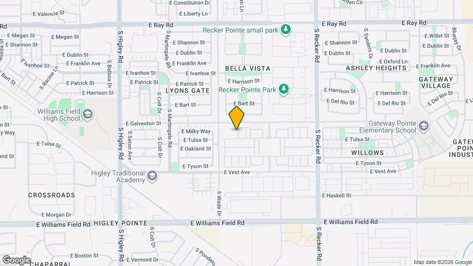 3674 E Turley St Map and Location Details