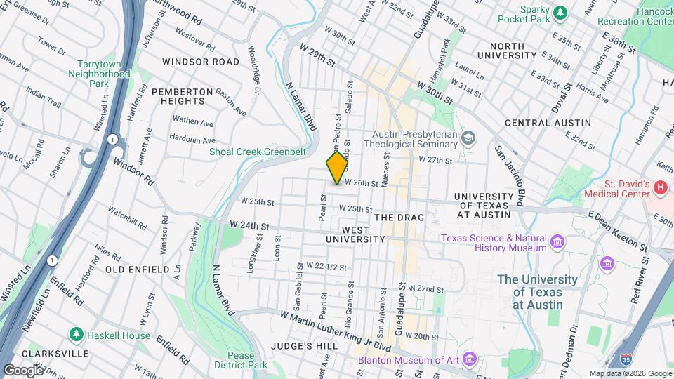 Sabinal Condominiums Map and Location Details