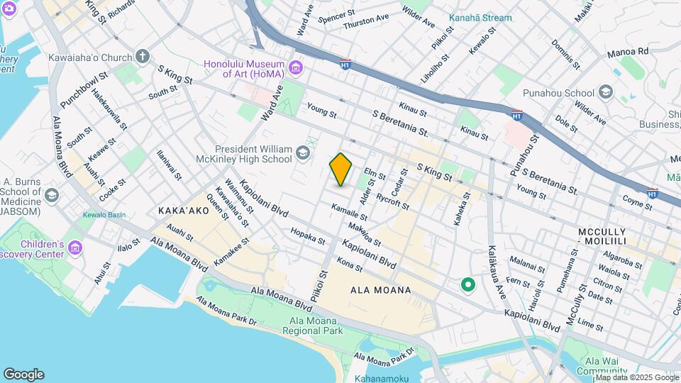 1132 Hoolai St Mapa y Detalles de la Ubicación