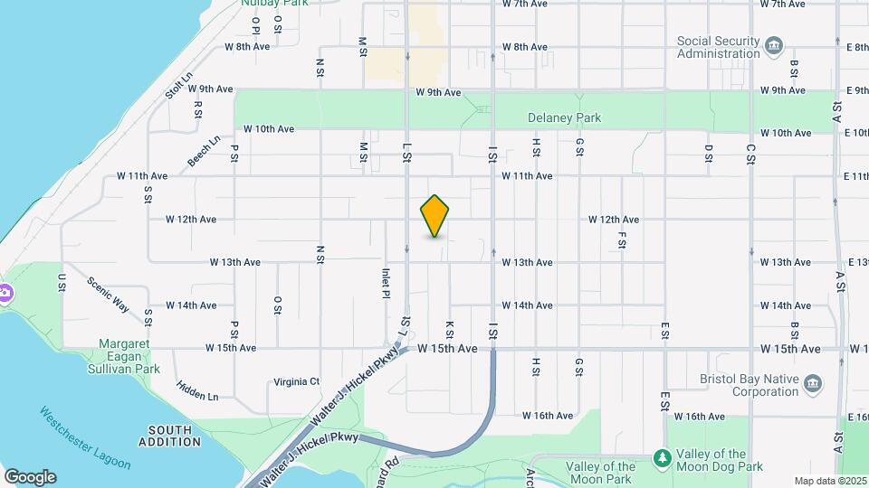 1020 W 12th Ave Map and Location Details