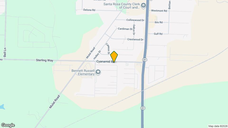 5747 Guinevere Ln Map and Location Details