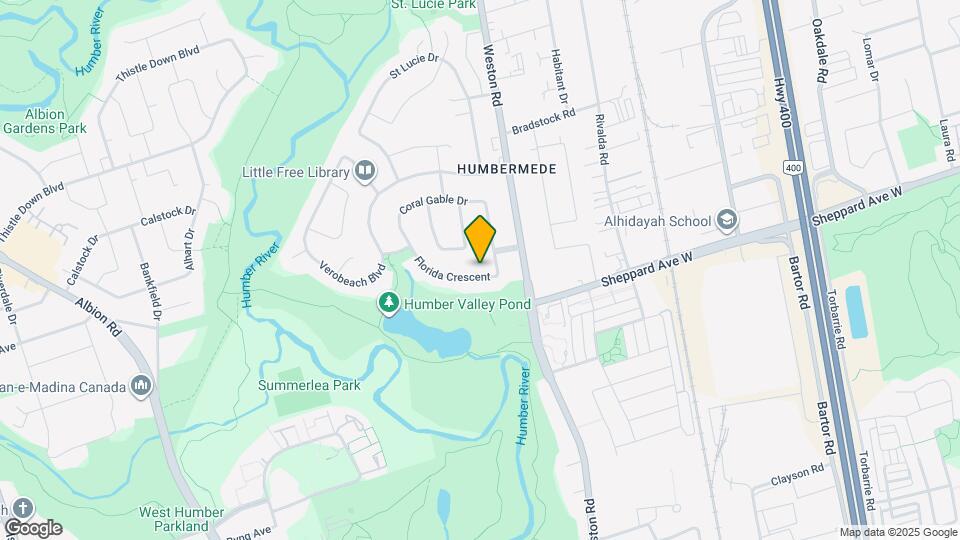 18 Florida Crescent Map and Location Details