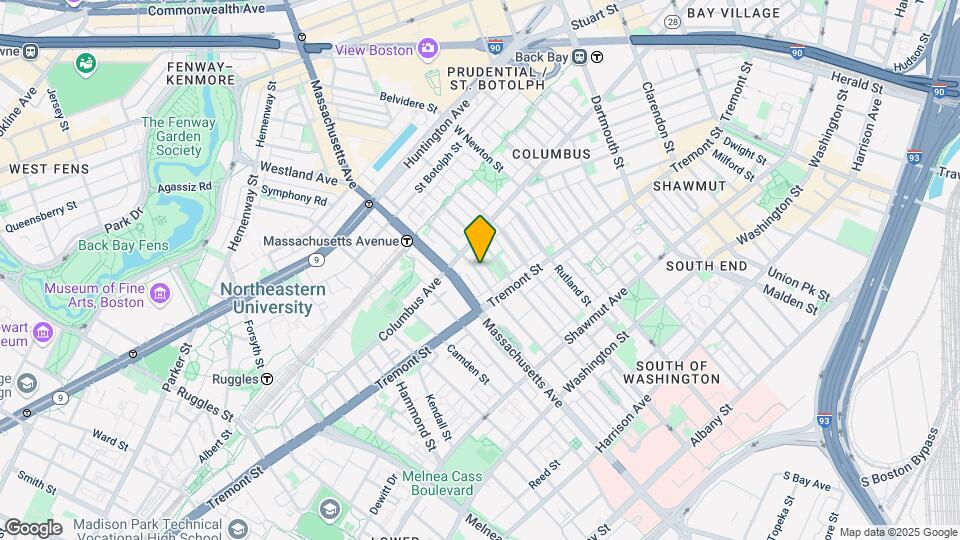 211 W Springfield St Mapa y Detalles de la Ubicación
