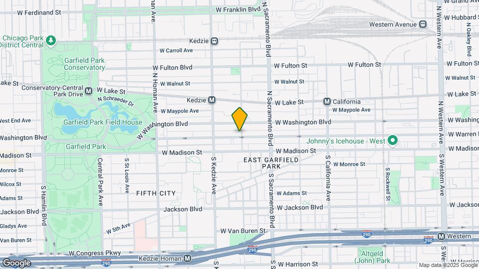 3104-3106 W Warren Blvd Map and Location Details