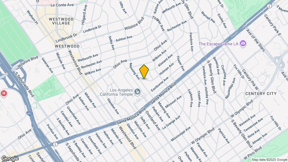 10674 Holman Ave Mapa y Detalles de la Ubicación