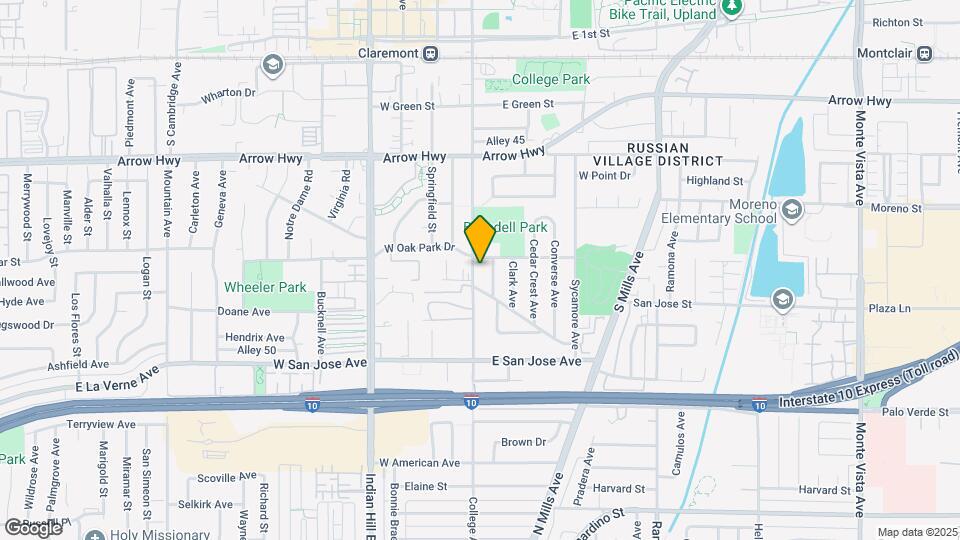 510 S College Ave Map and Location Details