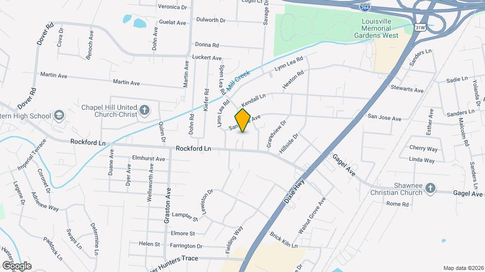 4701 Kenrose Ln Mapa y Detalles de la Ubicación