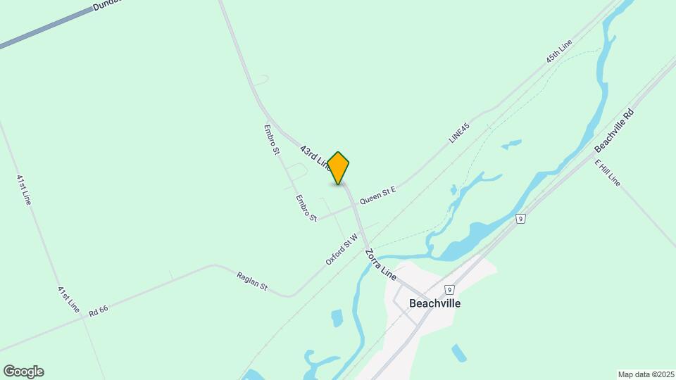 434869 Zorra Line Map and Location Details