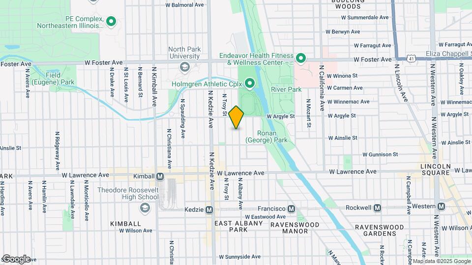 4926 N Albany Ave Map and Location Details