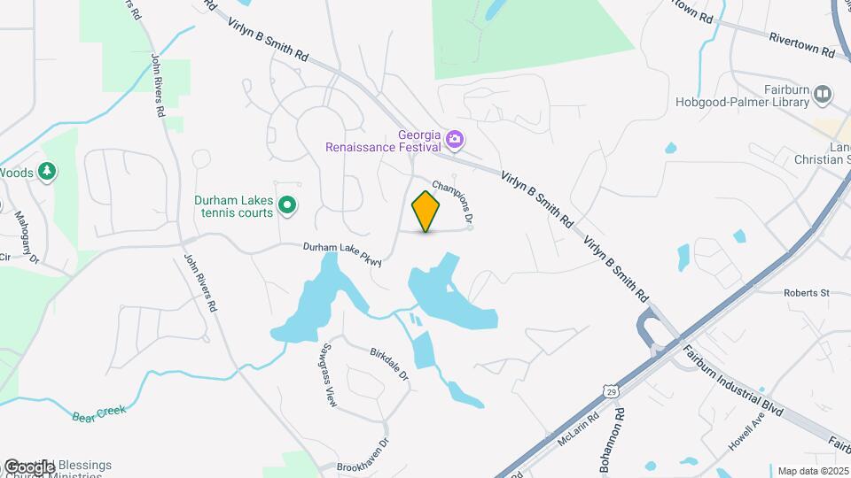 377 Champions Dr Map and Location Details