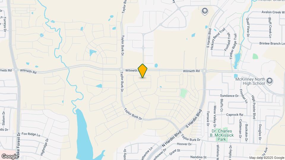 3500 Mescalbean Dr Map and Location Details