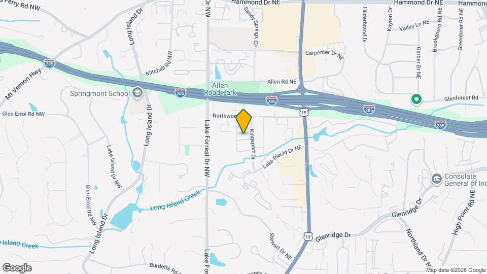 5631 Kingsport Dr Map and Location Details