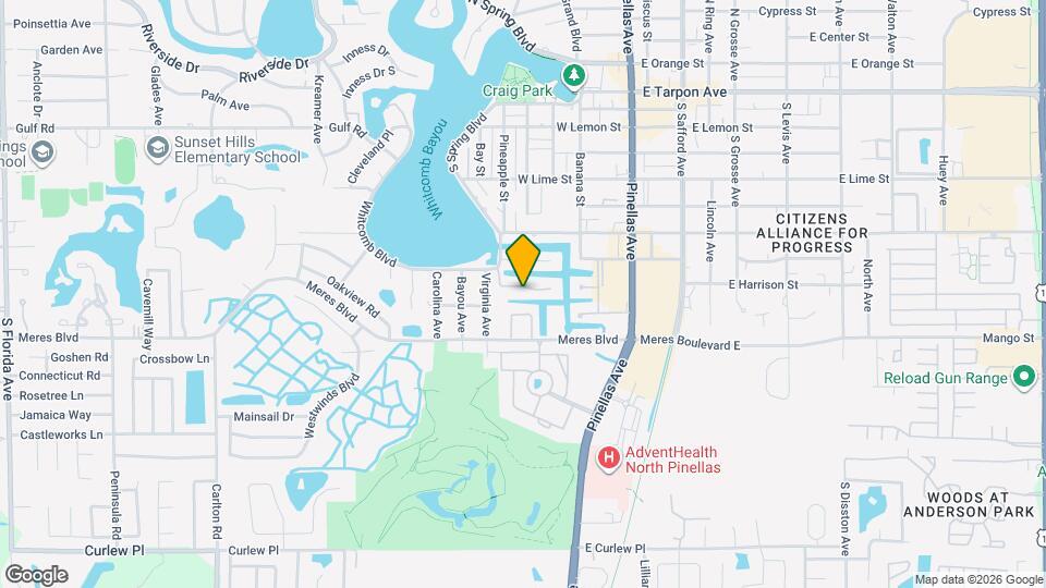 329 Moorings Cove Dr Map and Location Details