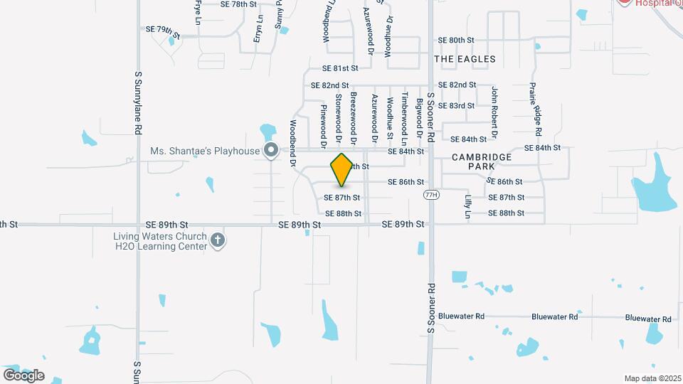 5209 SE 87th St Map and Location Details