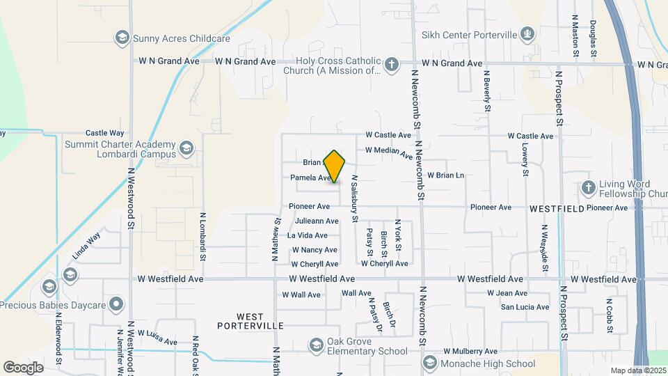 1842 Santa Maria Ave Map and Location Details