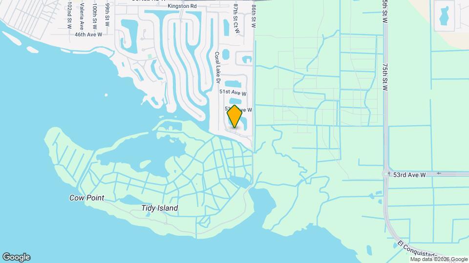 8717 54th Ave W Map and Location Details