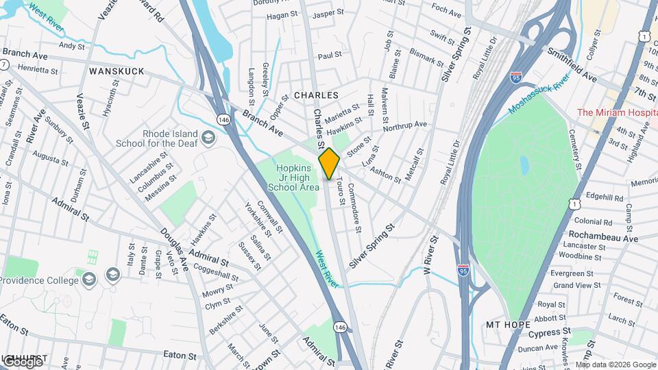 519 Charles St, Unit # 2 Mapa y Detalles de la Ubicación