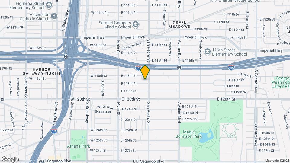 251 E 118th Pl Map and Location Details