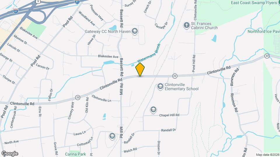 394 Clintonville Rd Map and Location Details