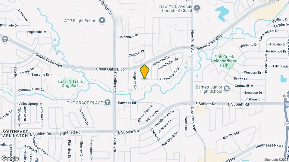 1508 Creekpark Ct Map and Location Details