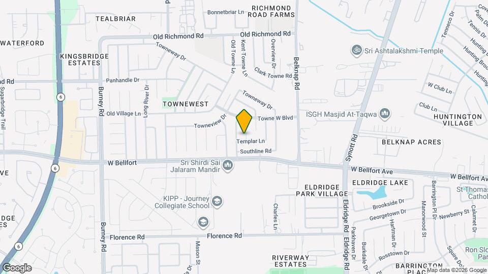 10422 Cedar Towne Ln Map and Location Details
